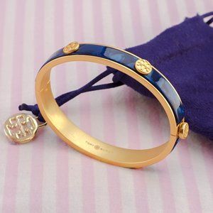 Tory Burch Miller Hinge Bracelet in Semiprecious Stone